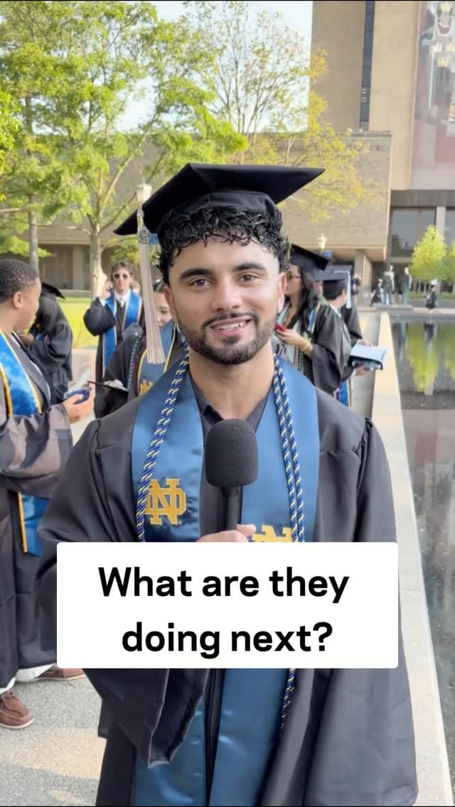 Post 9 by University of Notre Dame on Instagram (video)