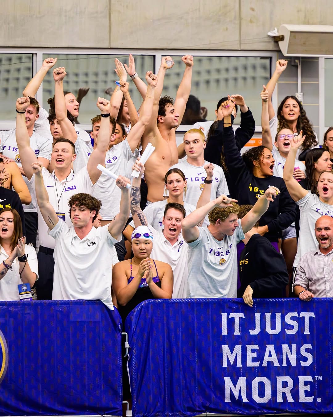 Post 2 by LSU Swimming & Diving on Instagram (carousel)
