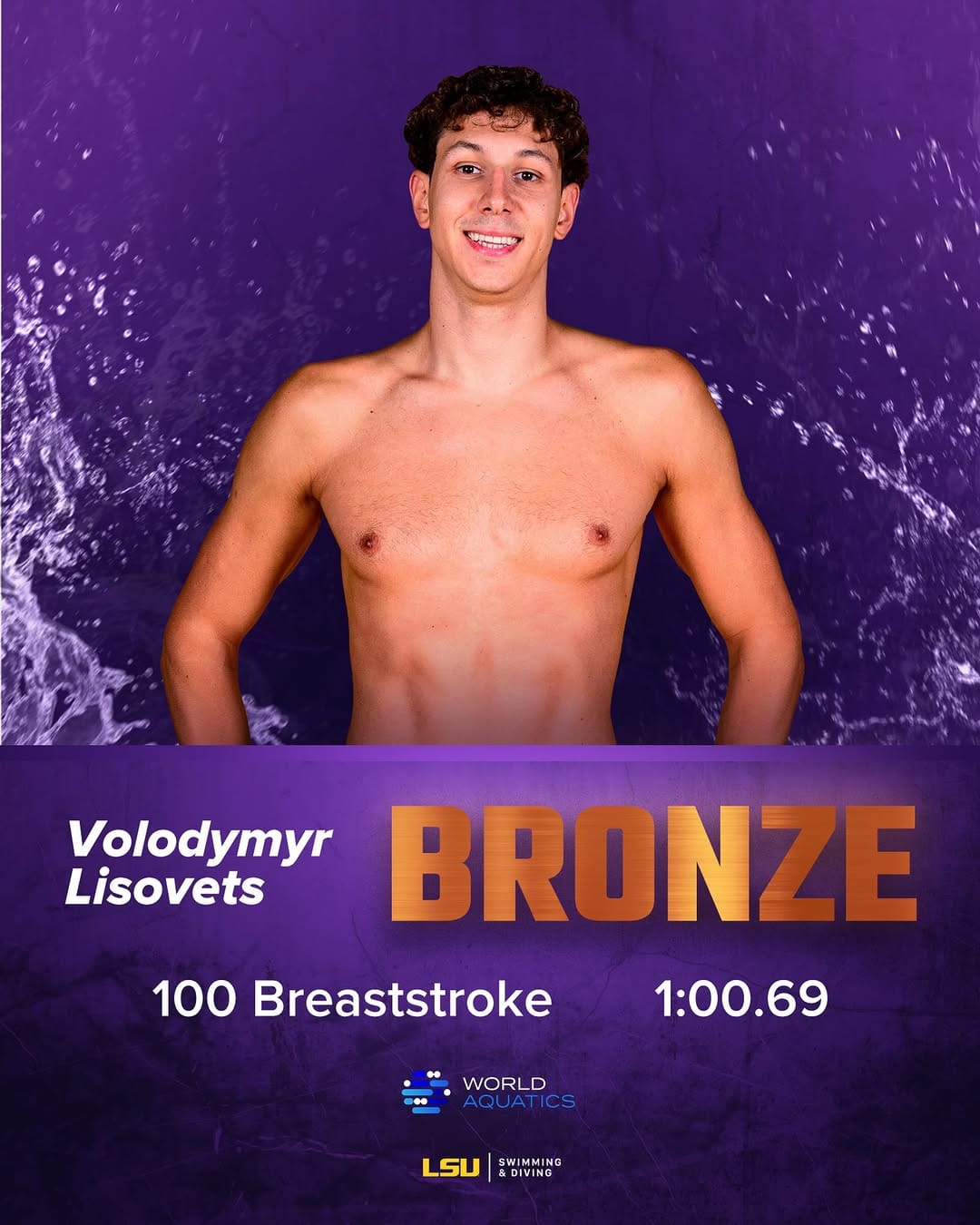 Post 7 by LSU Swimming & Diving on Instagram (image)
