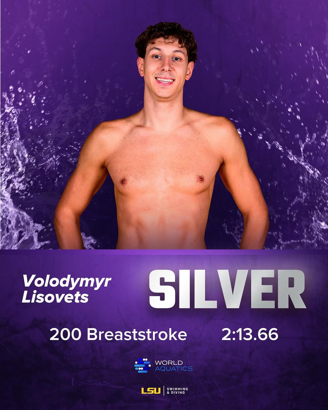 Post 5 by LSU Swimming & Diving on Instagram (image)
