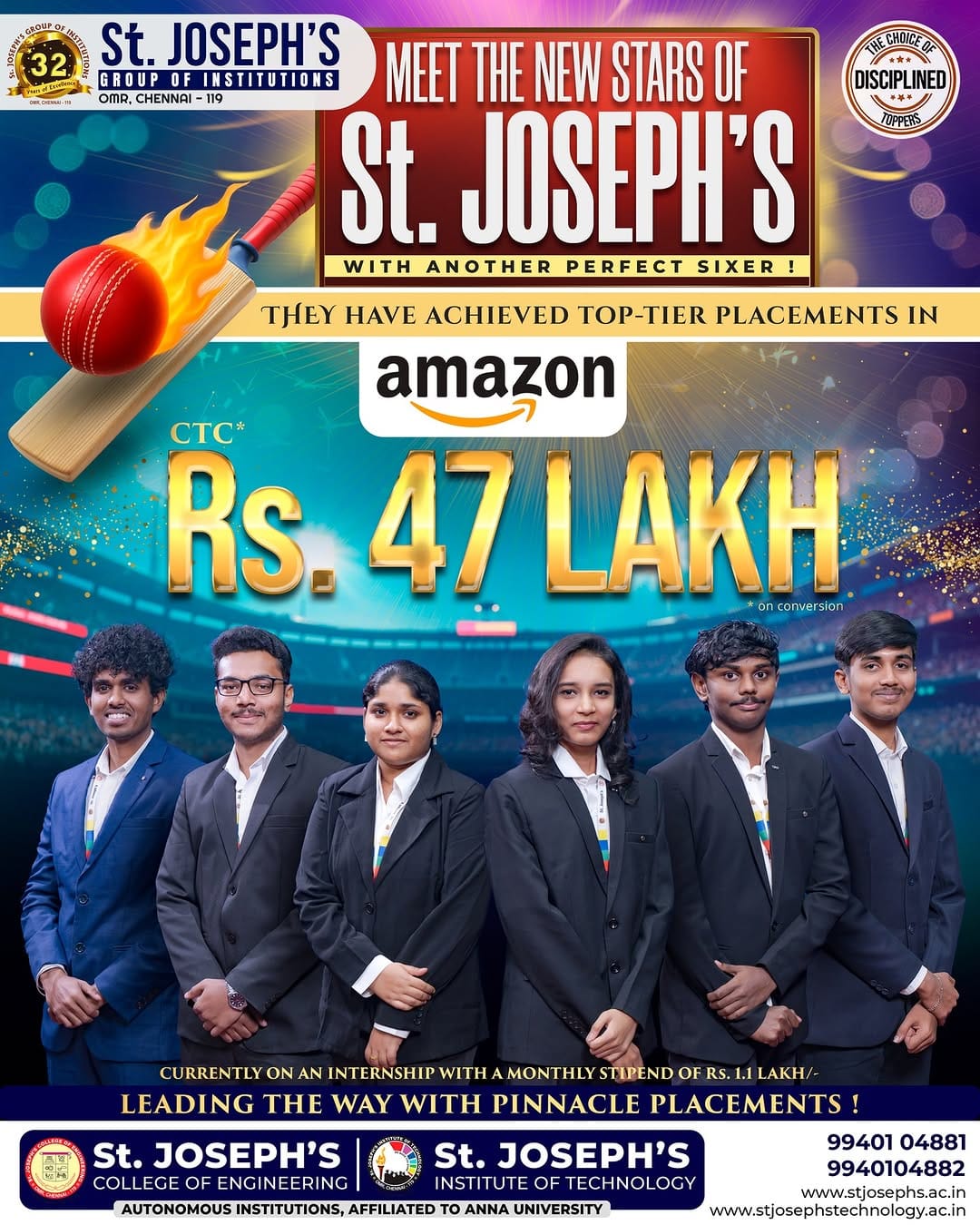 Post 9 by St. Joseph's College of Engineering on Instagram (image)
