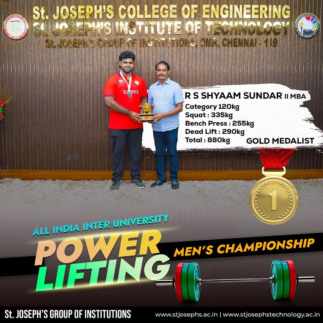 Post 1 by St. Joseph's College of Engineering on Instagram (carousel)