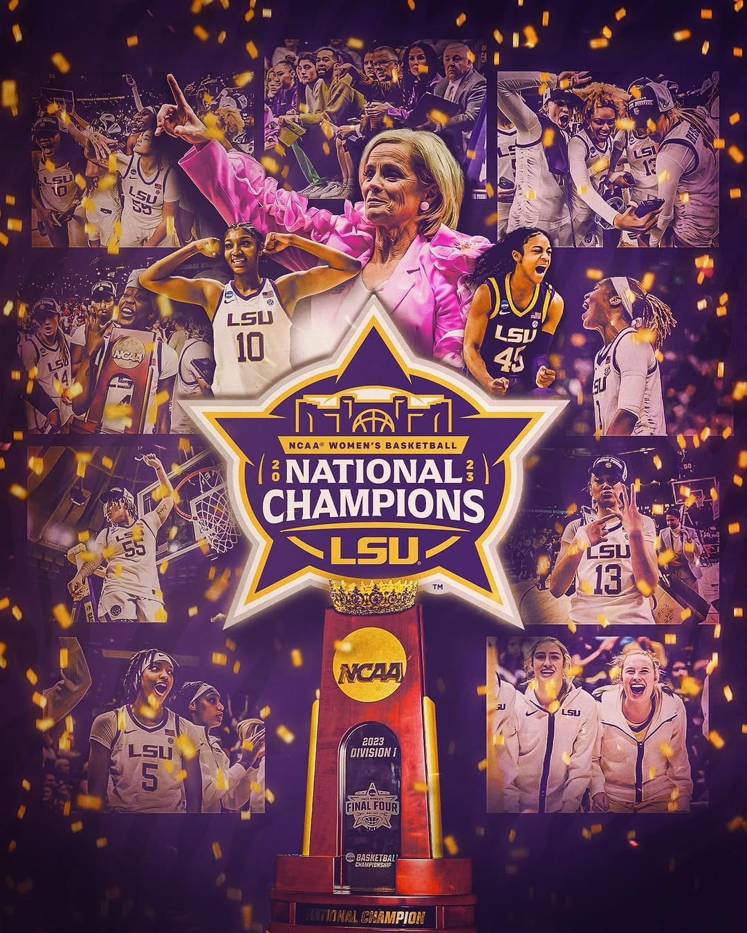 Post 10 by LSU Women's Basketball on Instagram (image)