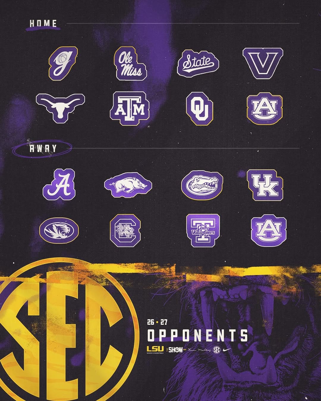 Post 1 by LSU Women's Basketball on Instagram (image)