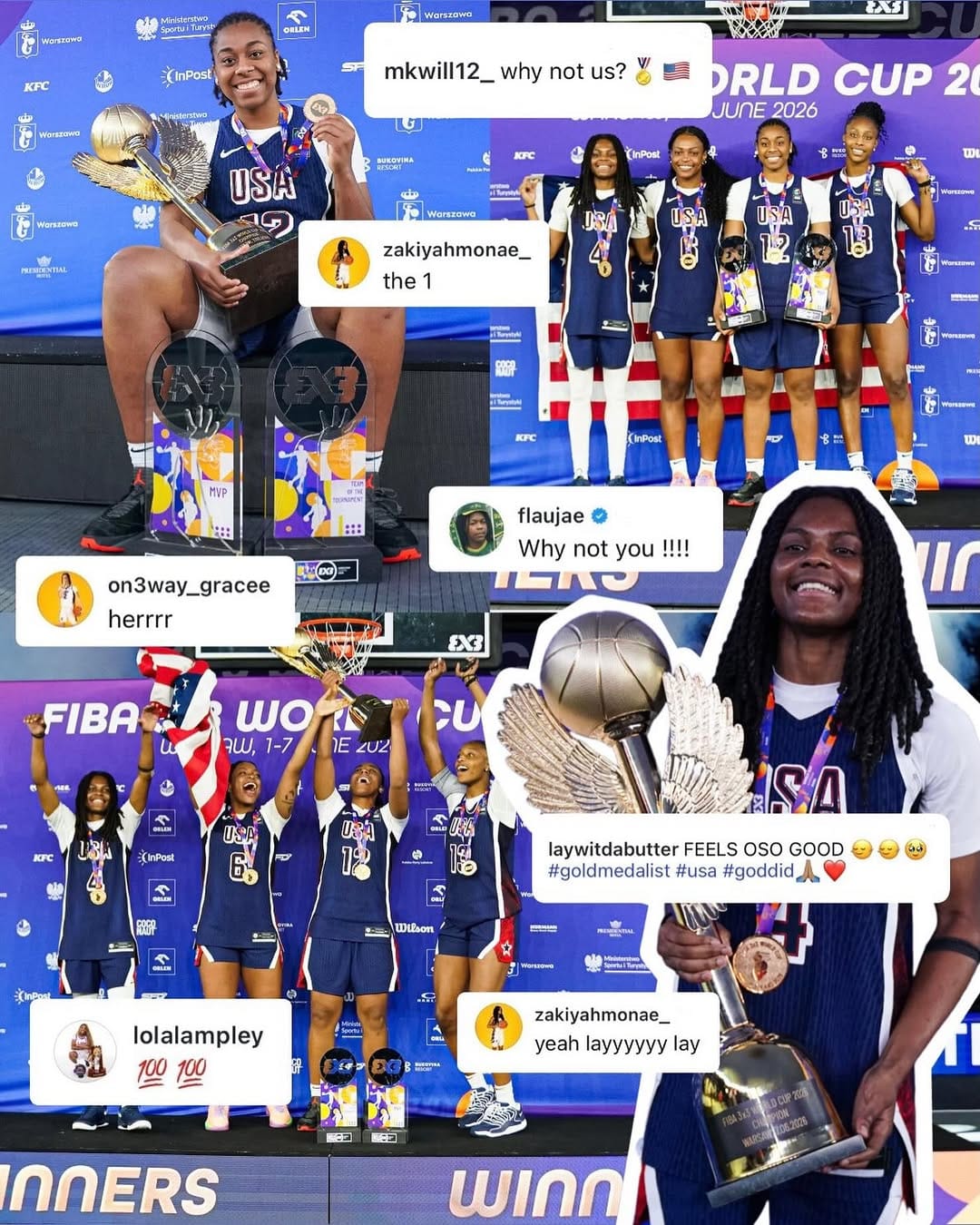Post 9 by LSU Women's Basketball on Instagram (image)