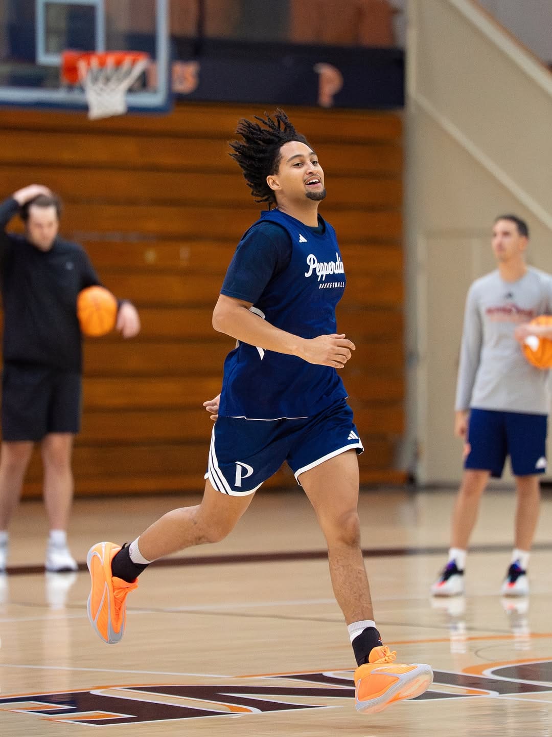Post 9 by Pepperdine Men’s Basketball on Instagram (carousel)