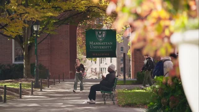 Post 8 by Manhattan University on Instagram (video)