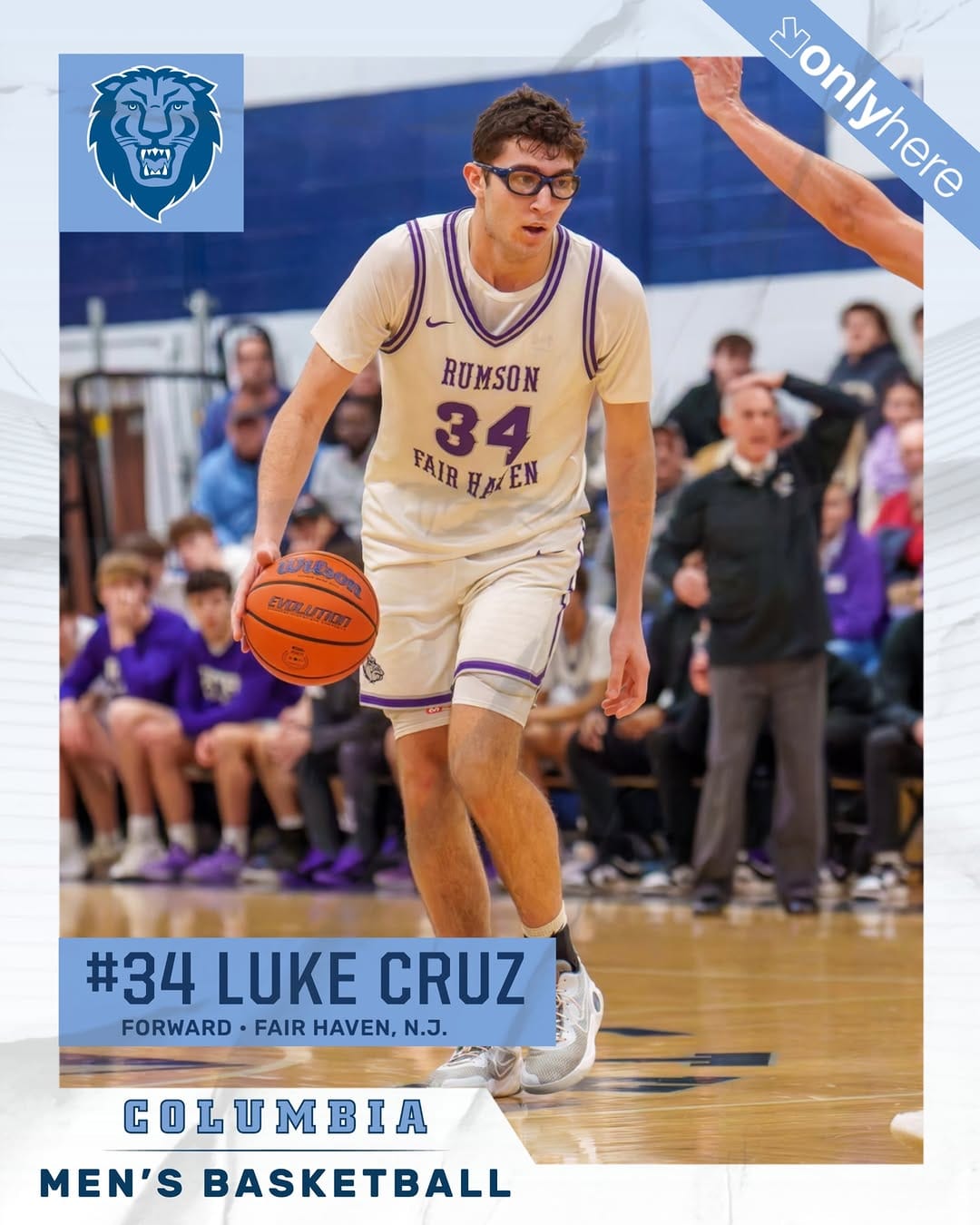 Post 1 by Columbia Men's Basketball on Instagram (carousel)