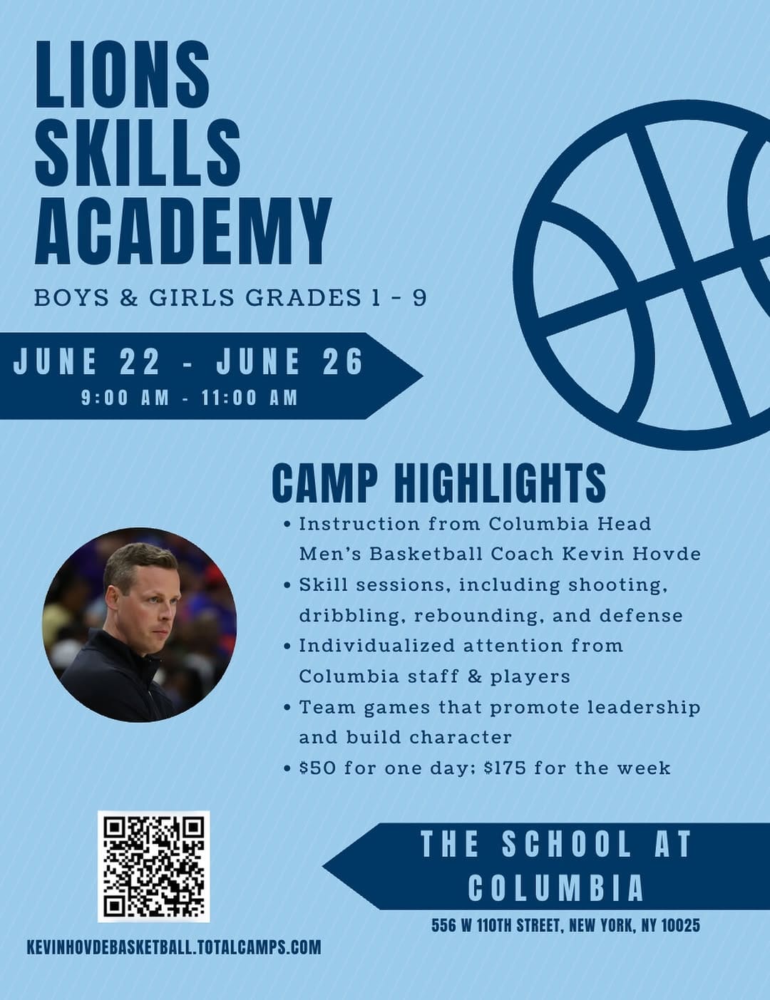 Post 5 by Columbia Men's Basketball on Instagram (image)