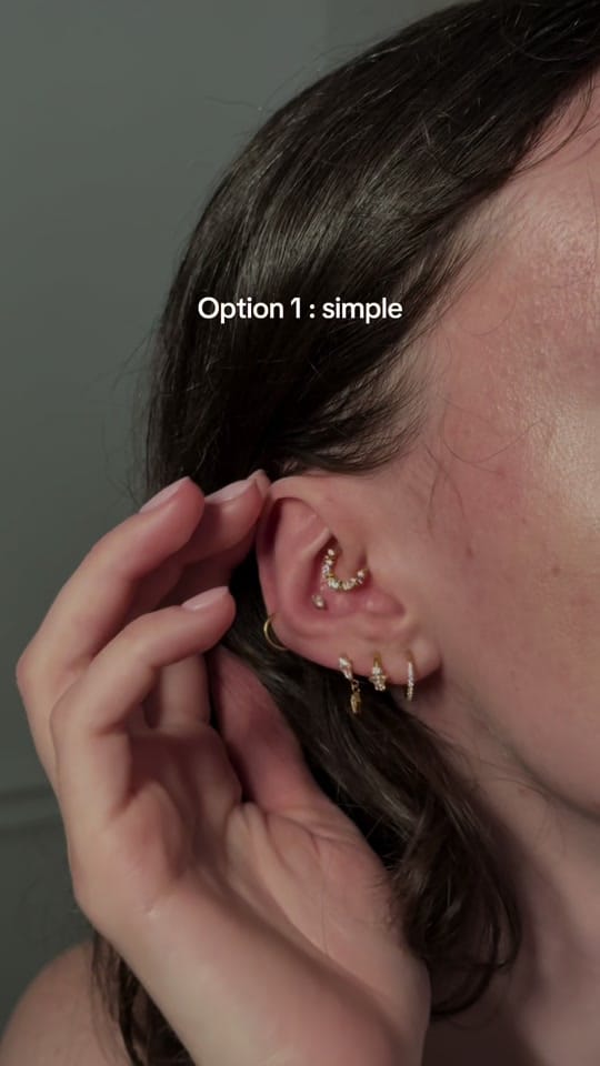 Post 1 by Lunifia | Unique piercings on TikTok (video)
