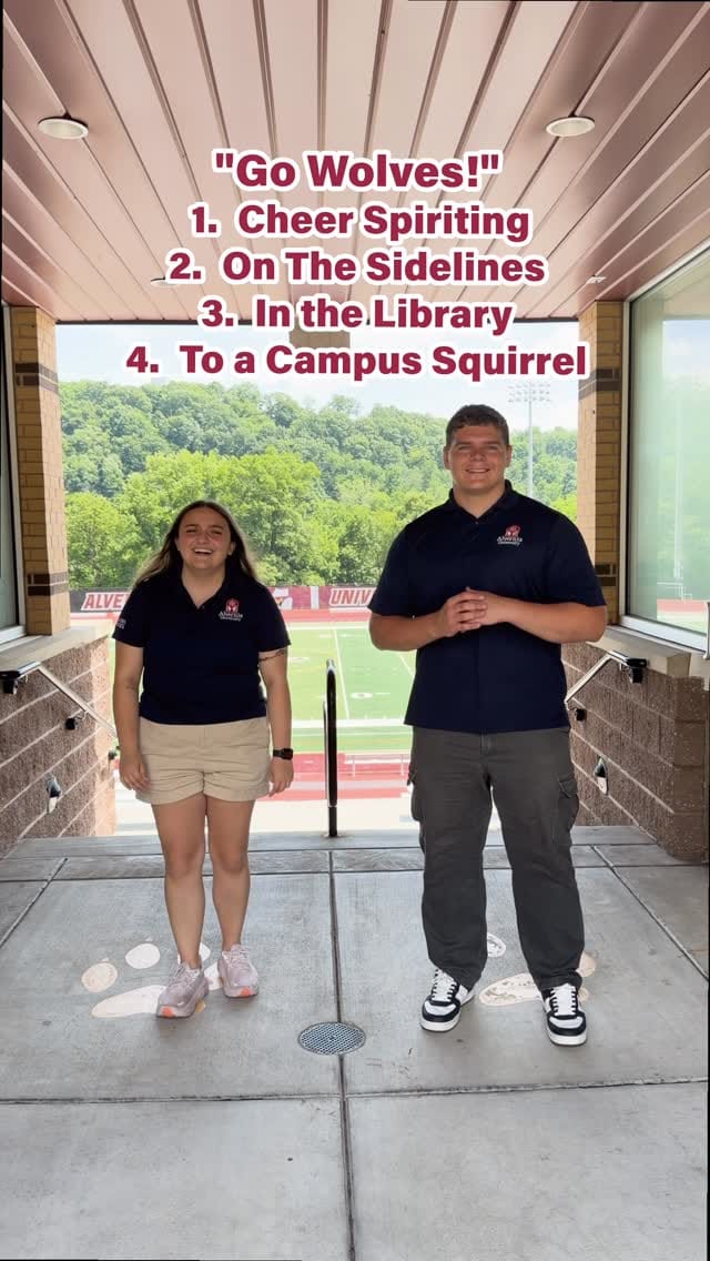 Post 2 by Alvernia University on Instagram (video)