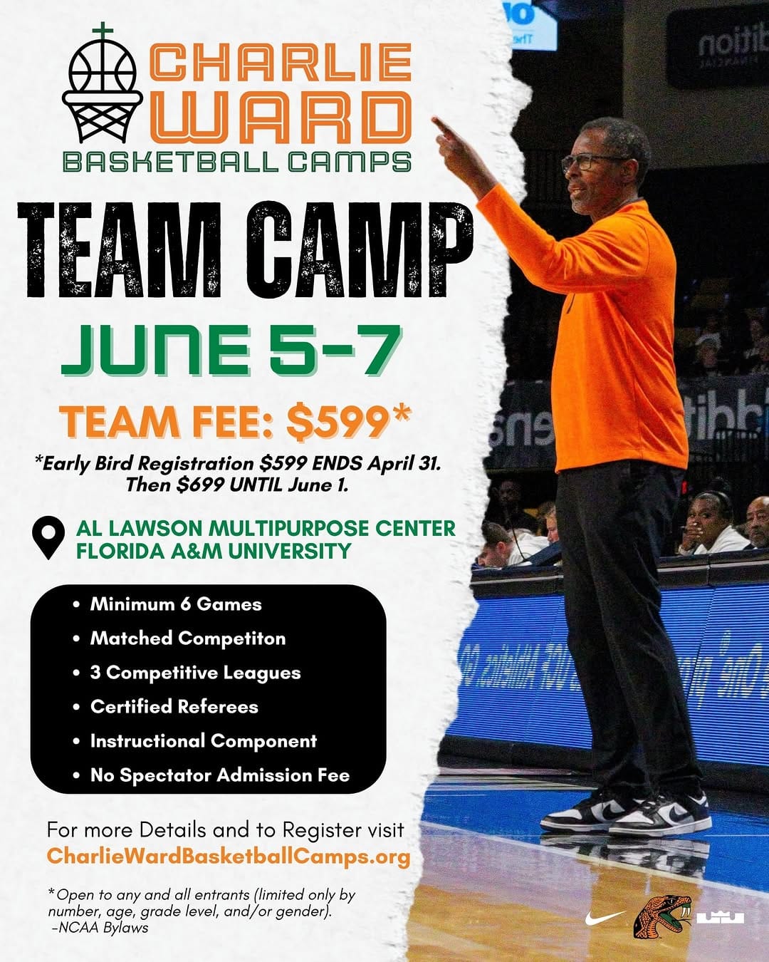 Post 6 by Florida A&M Men’s Basketball on Instagram (carousel)