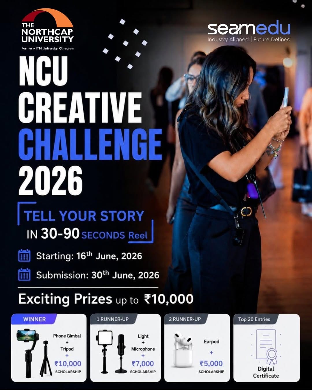 Post 3 by The NorthCap University on Instagram (image)
