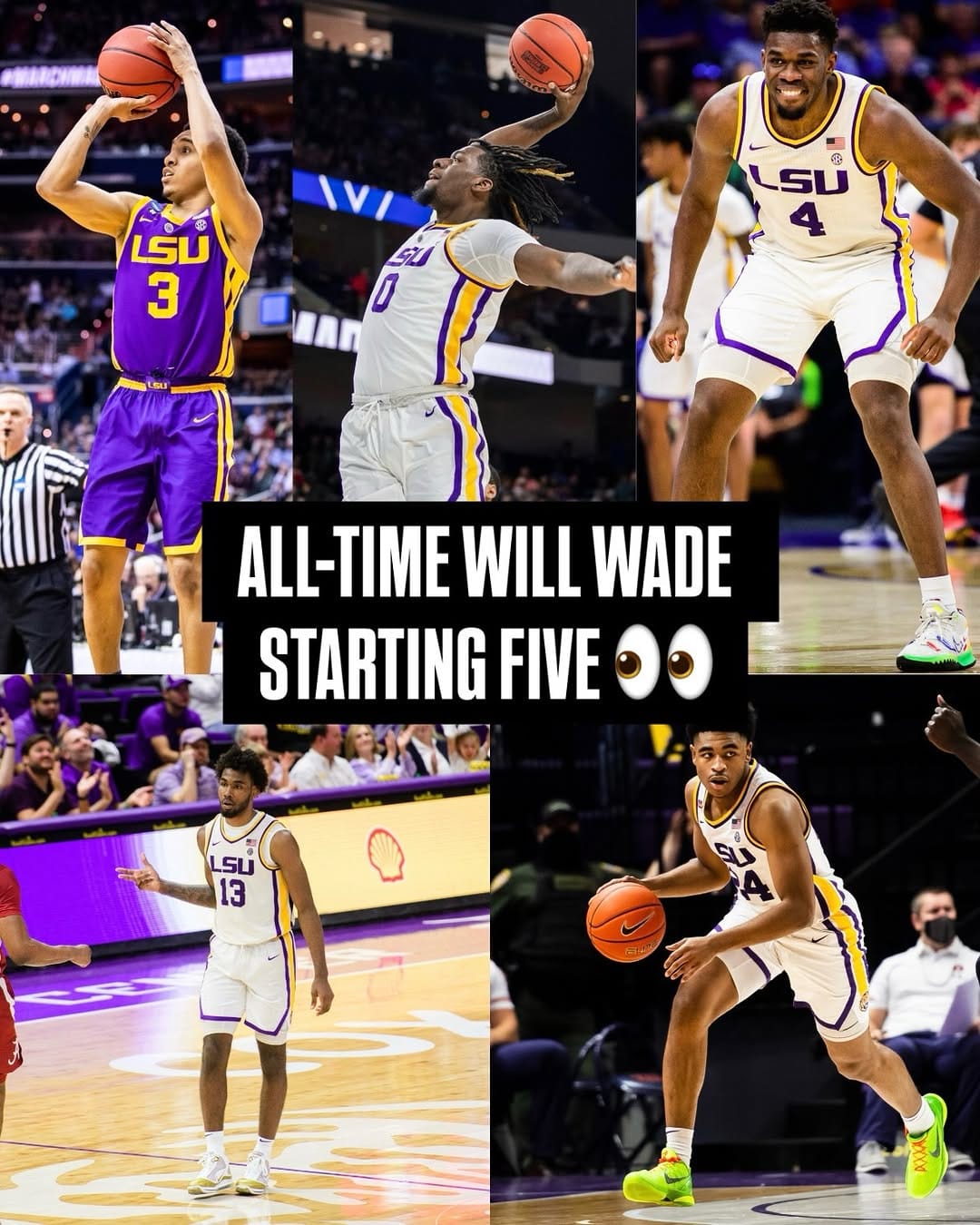 Post 1 by LSU Basketball on Instagram (carousel)