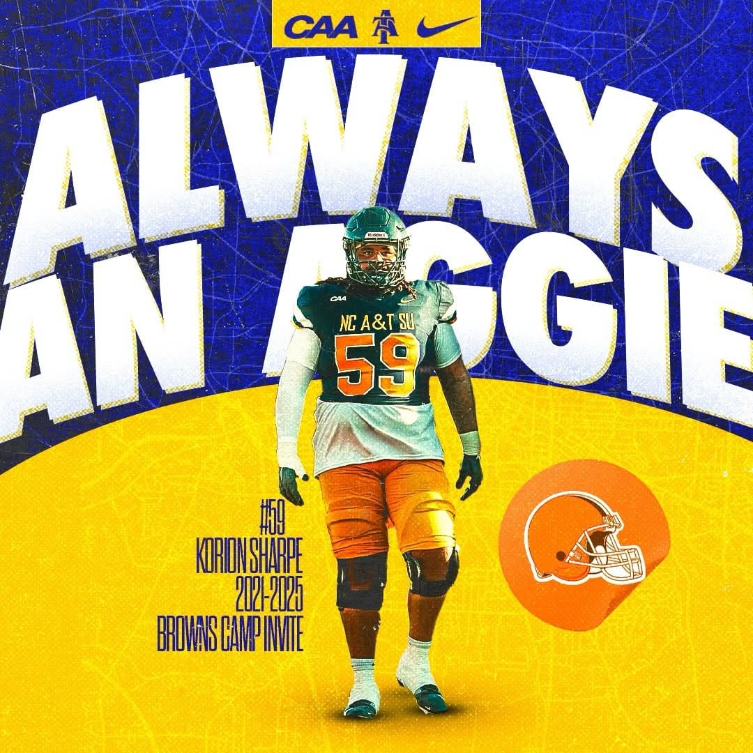 Post 10 by NC A&T Football on Instagram (image)