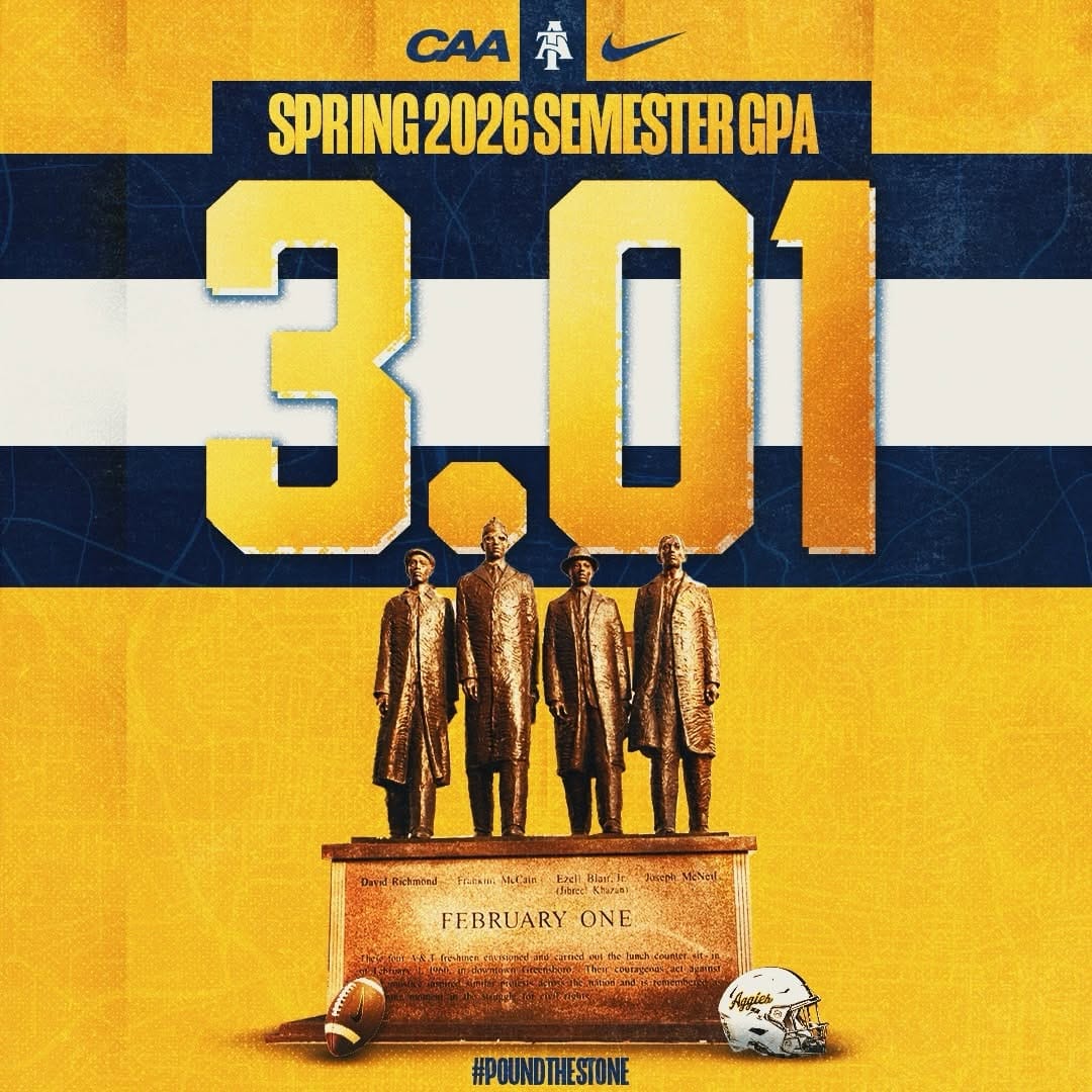 Post 8 by NC A&T Football on Instagram (image)