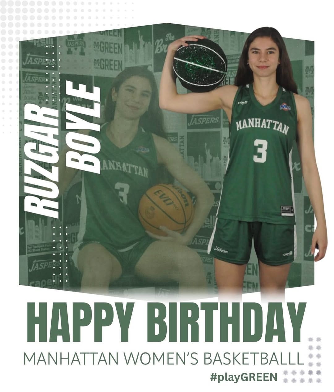 Post 8 by Manhattan Women’s Basketball on Instagram (image)