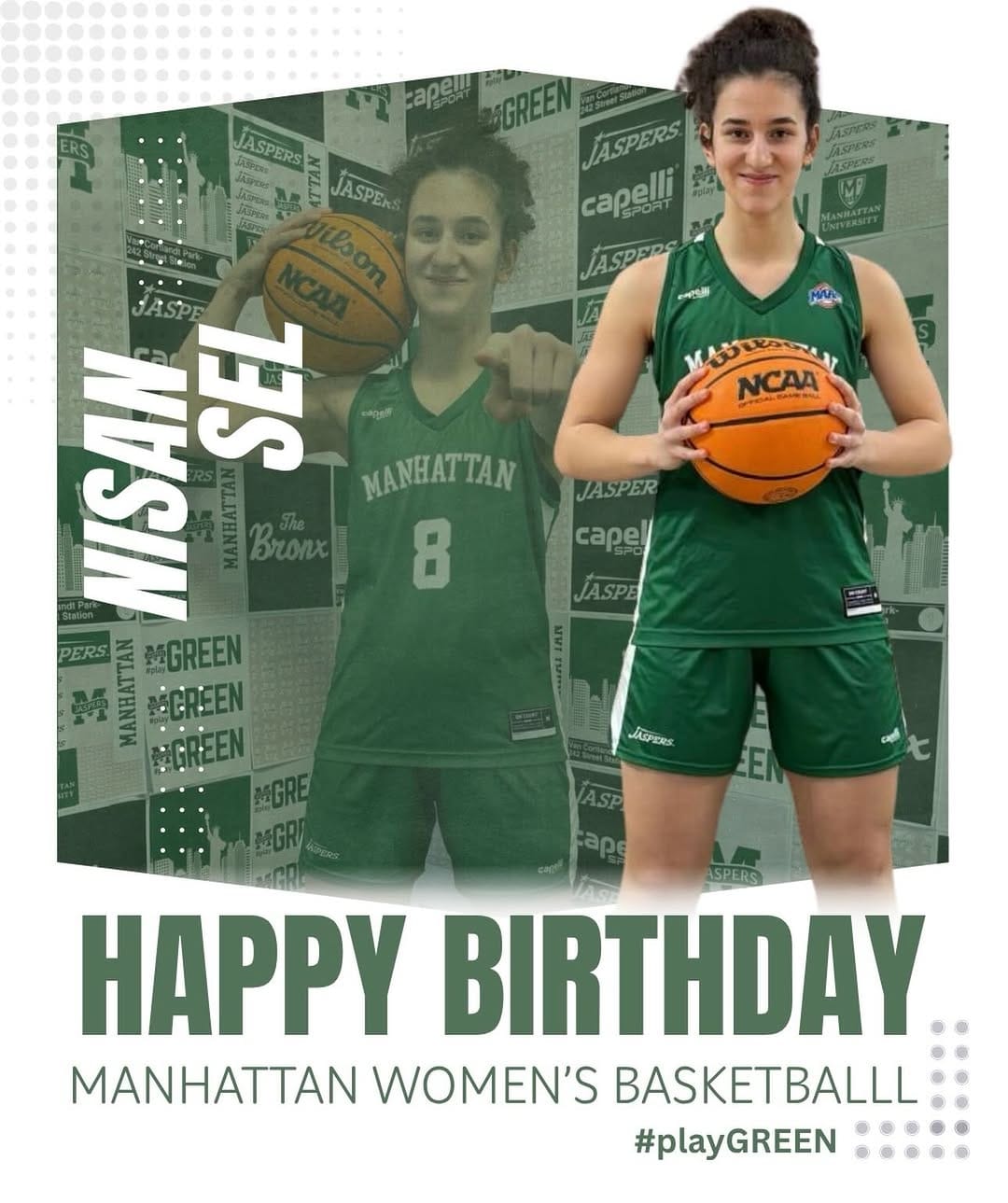 Post 7 by Manhattan Women’s Basketball on Instagram (image)