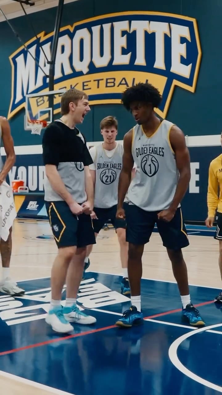 Post 10 by Marquette Basketball on Instagram (video)