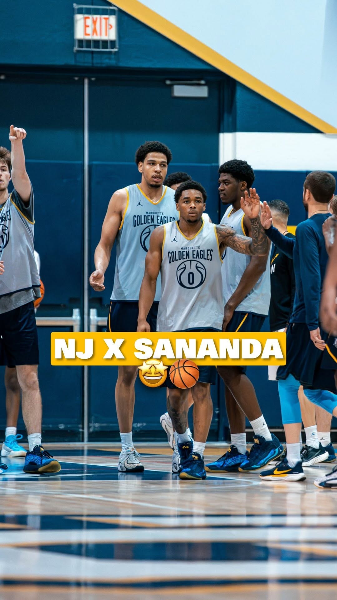 Post 1 by Marquette Basketball on Instagram (video)