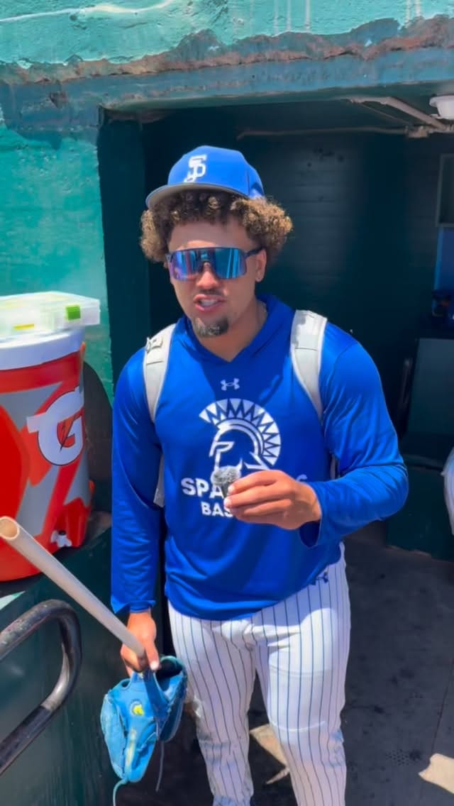 Post 2 by San José State Baseball on Instagram (video)
