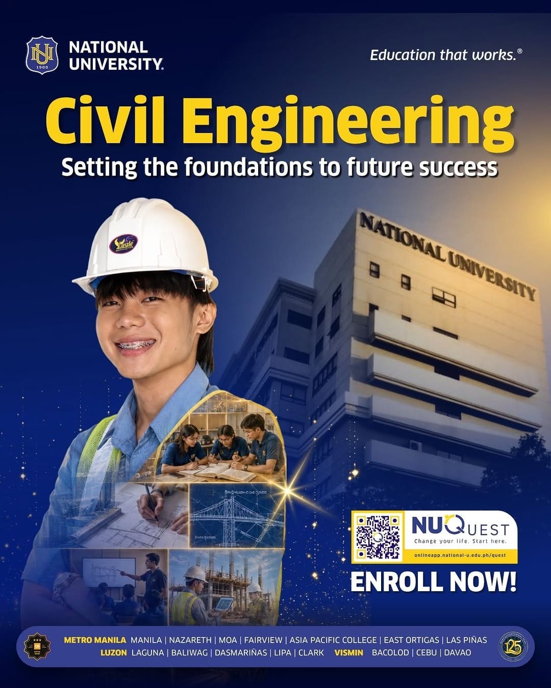 Post 4 by National University Philippines on Instagram (image)