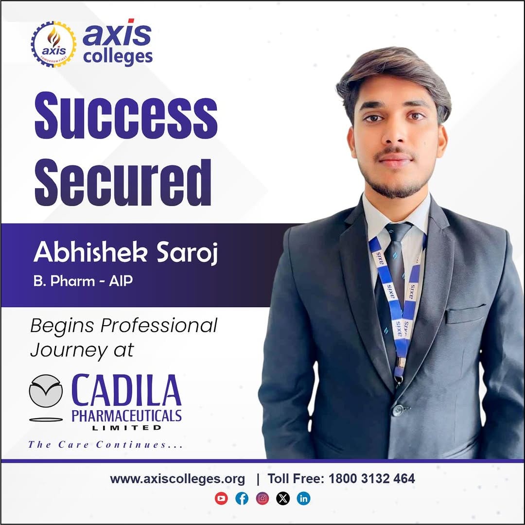 Post 6 by Axis Colleges on Instagram (image)