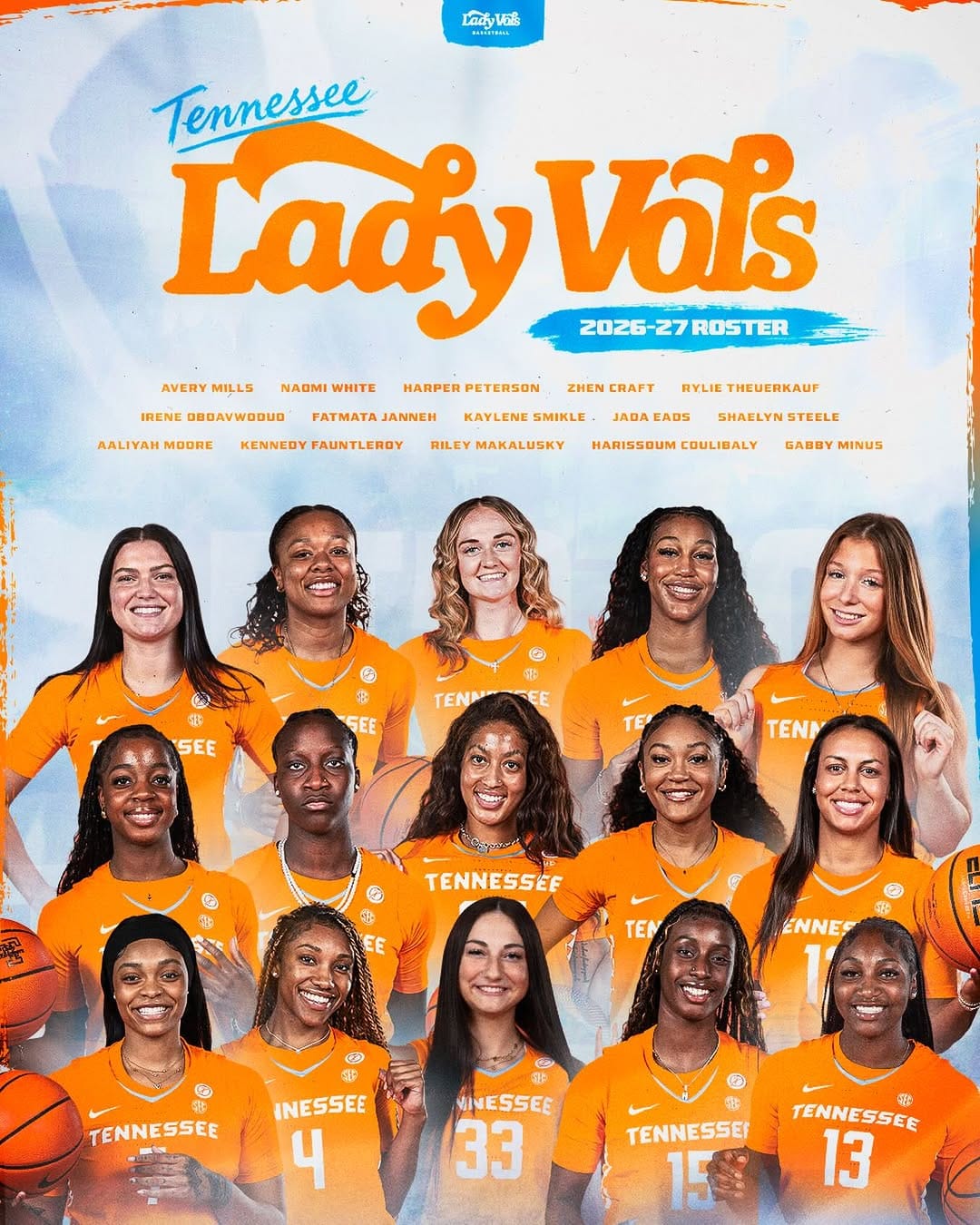 Post 10 by Lady Vol Hoops on Instagram (image)