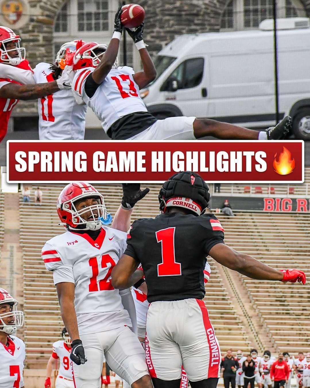 Post 8 by Cornell Football on Instagram (carousel)