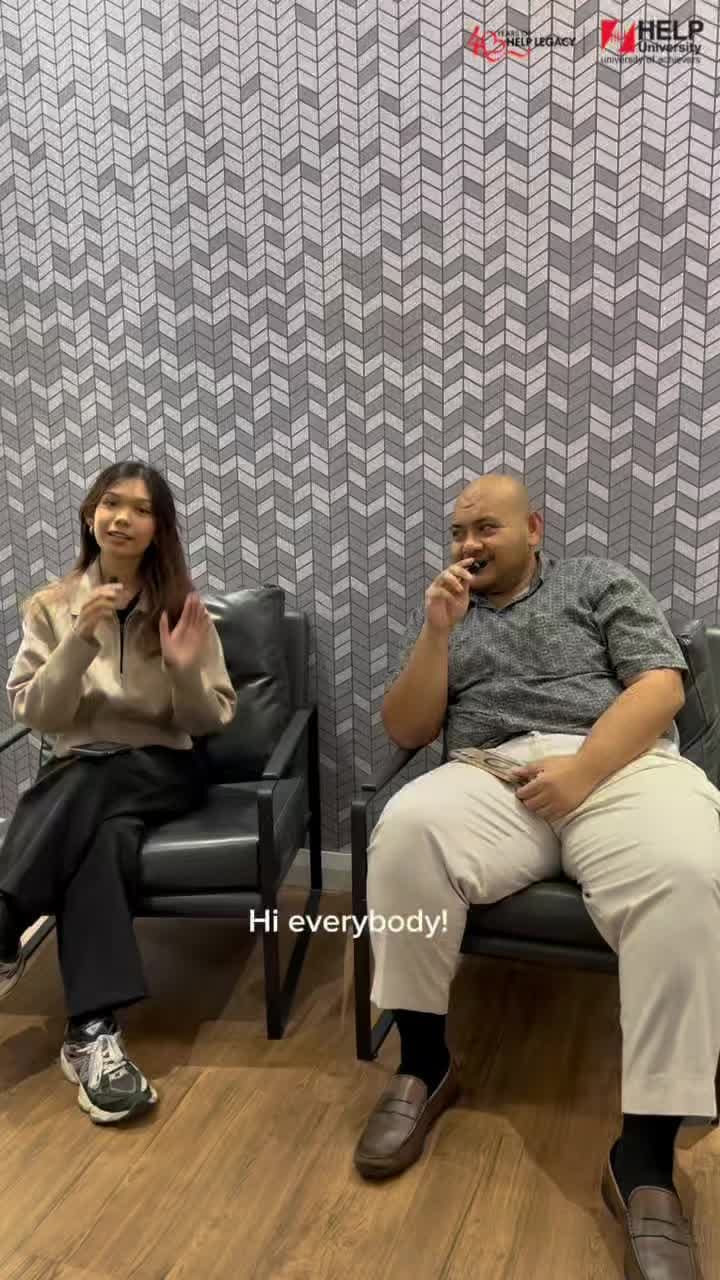 Post 1 by HELP University on Instagram (video)