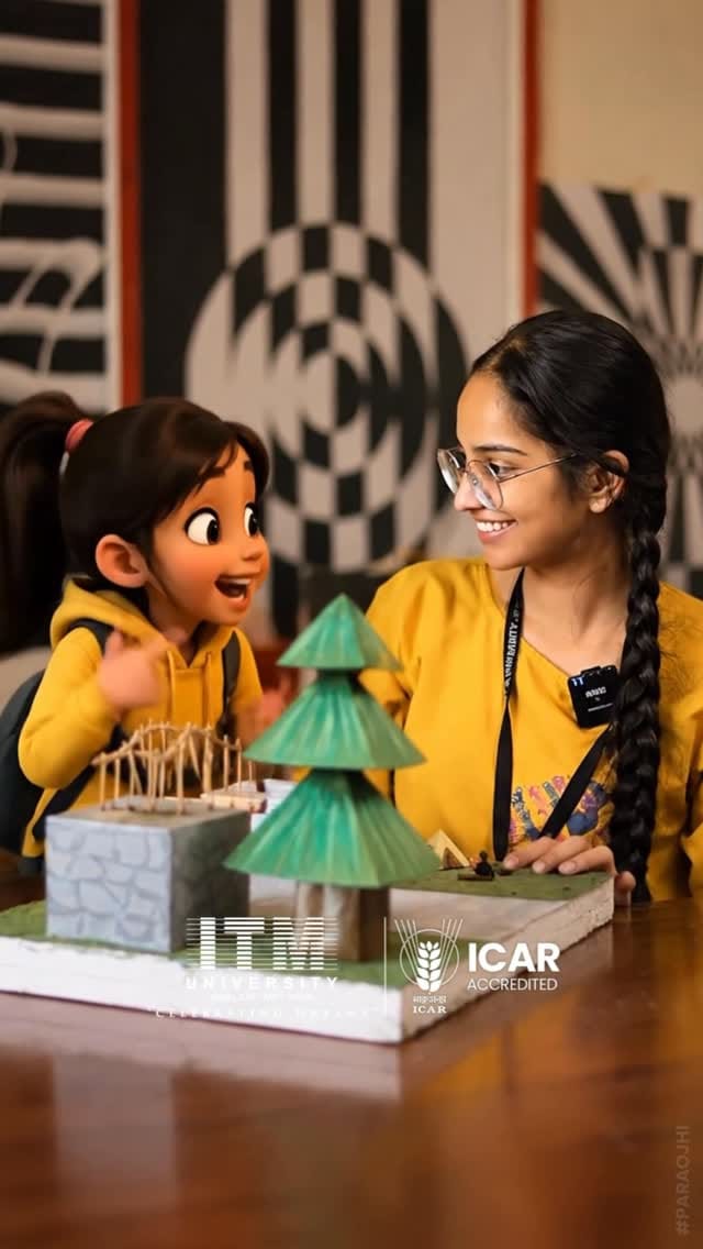 Post 7 by ITM University on Instagram (video)