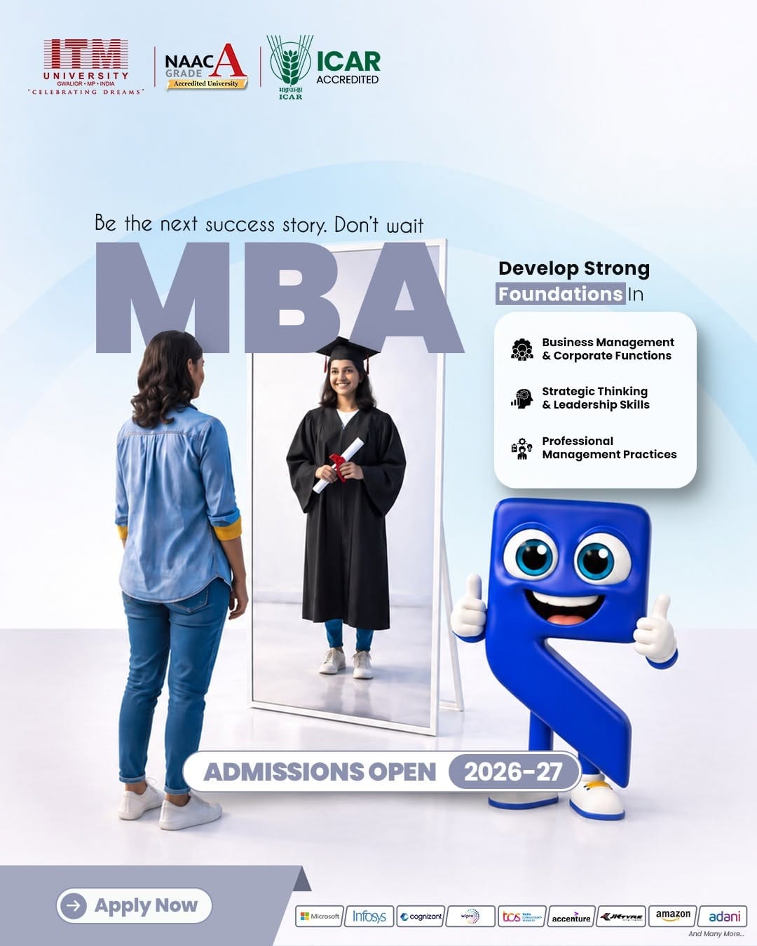Post 2 by ITM University on Instagram (image)