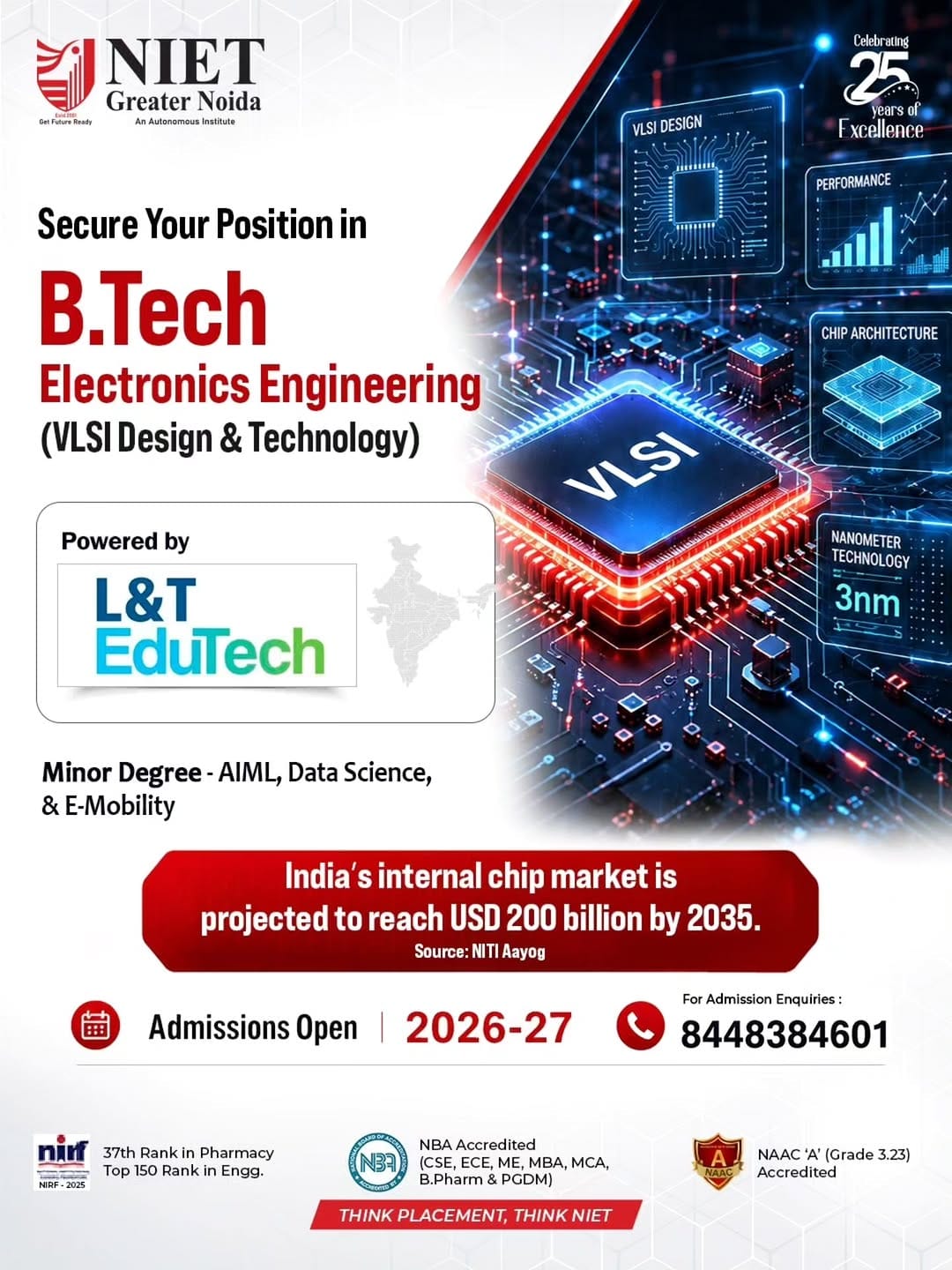 Post 8 by Noida Institute of Engineering and Technology (NIET) on Instagram (carousel)