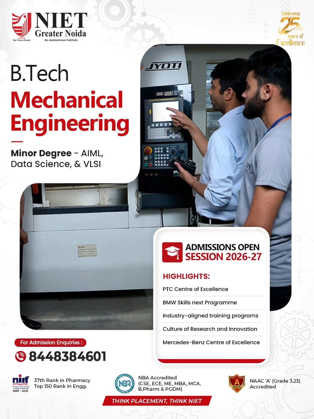 Post 4 by Noida Institute of Engineering and Technology (NIET) on Instagram (image)