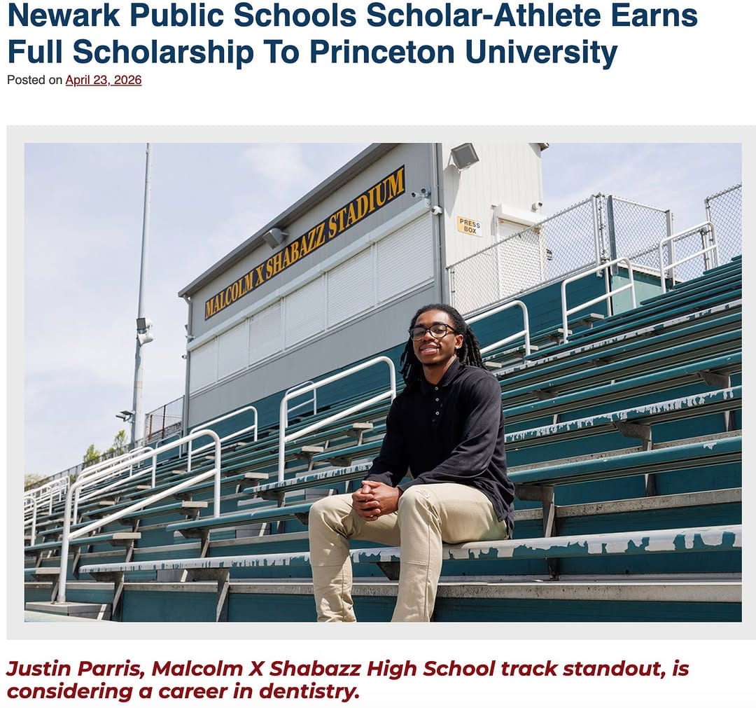 Post 10 by Newark Board of Education on Instagram (image)
