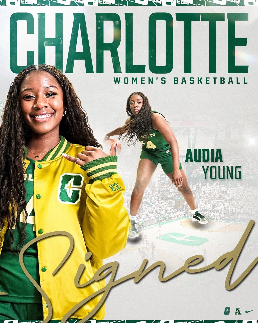 Post 9 by Charlotte Women's Basketball on Instagram (carousel)