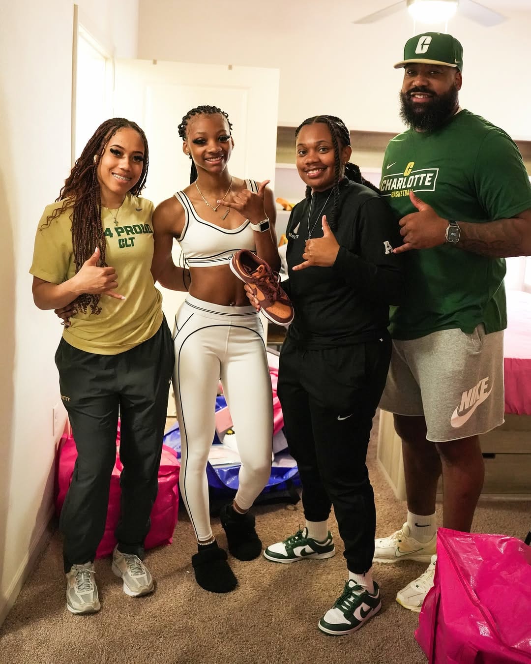 Post 6 by Charlotte Women's Basketball on Instagram (image)