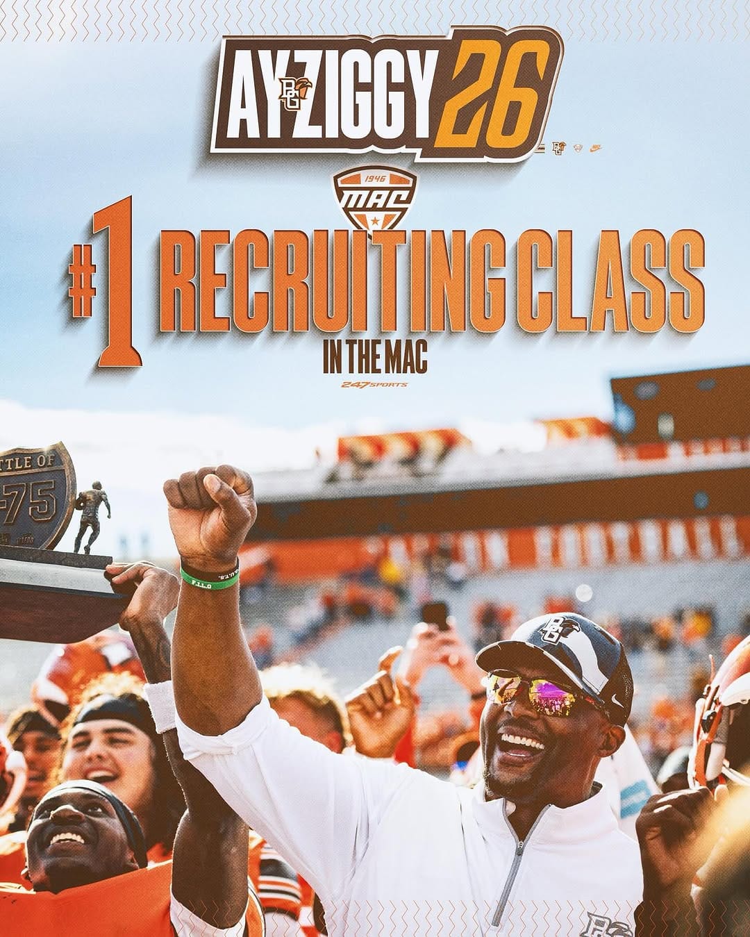 Post 10 by BGSU Football on Instagram (image)