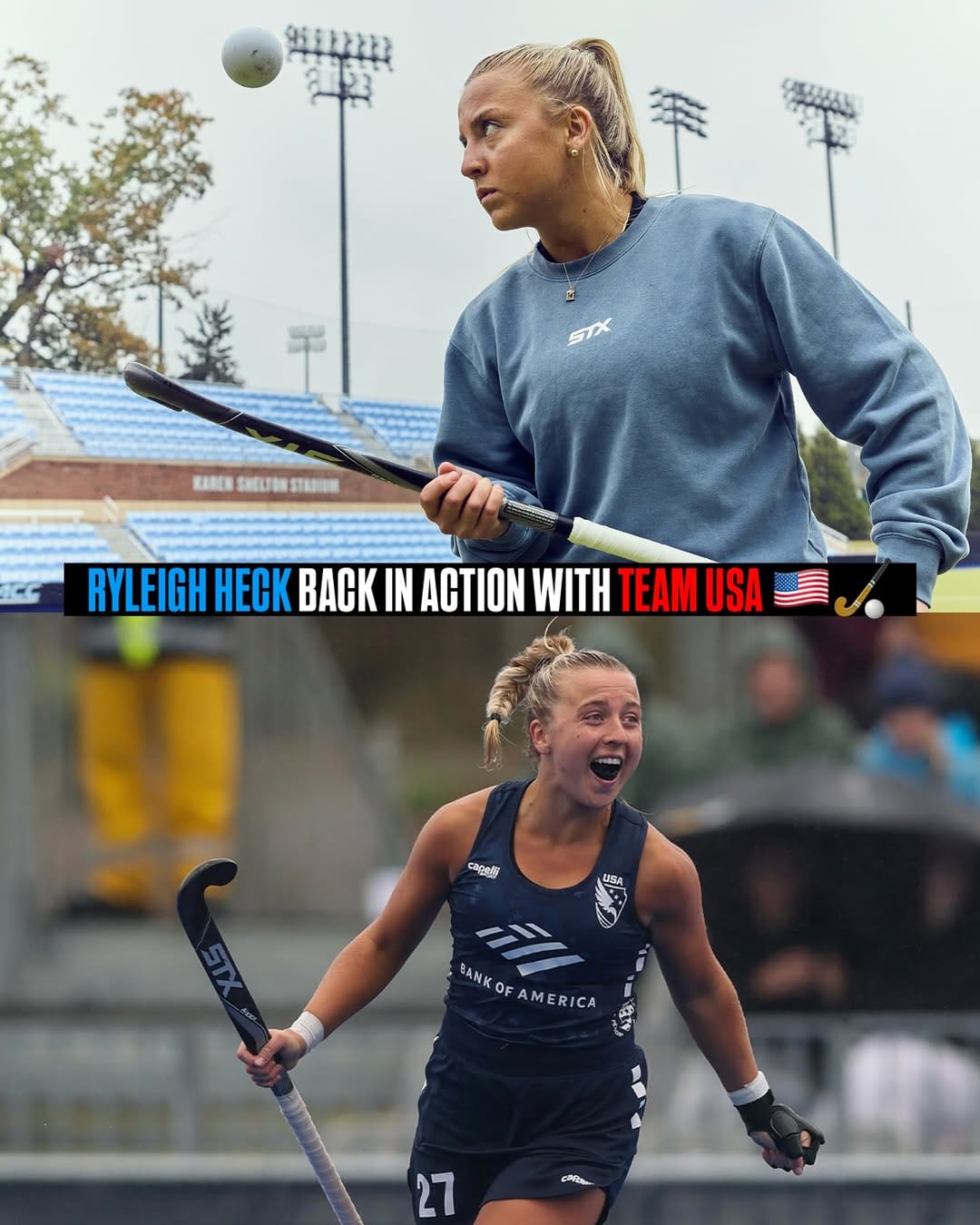Post 2 by UNC FIELD HOCKEY on Instagram (carousel)