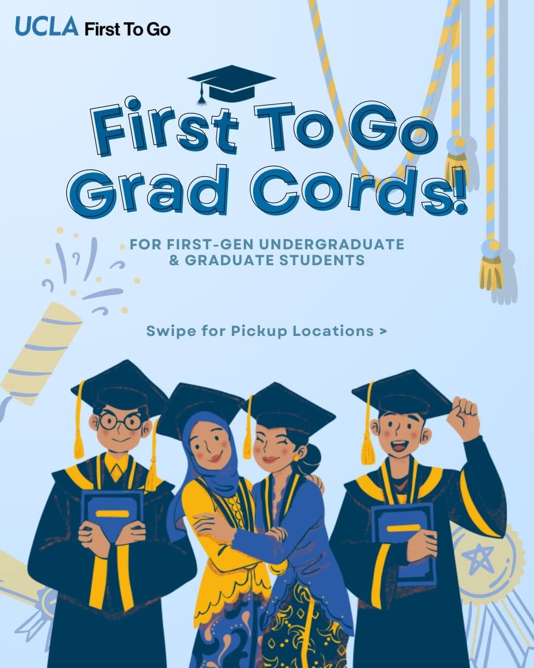 Post 10 by UCLA First To Go on Instagram (carousel)