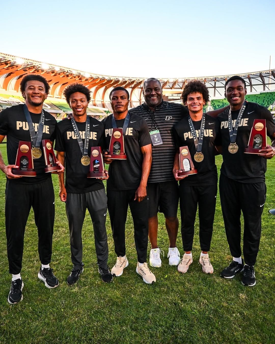 Post 3 by Purdue Track & Field on Instagram (carousel)