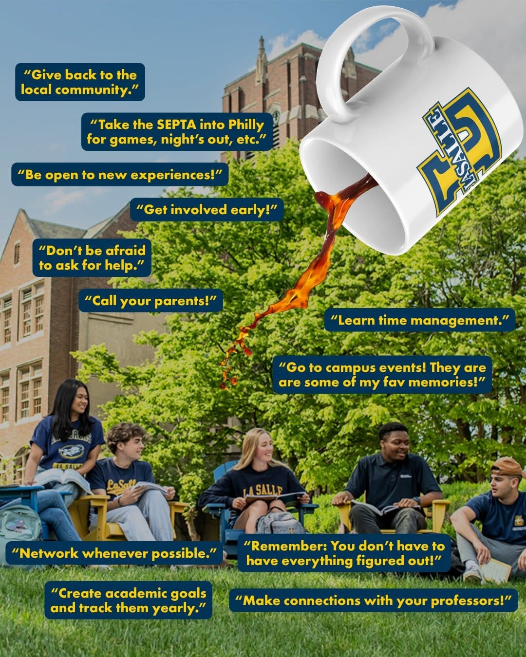 Post 5 by La Salle University on Instagram (image)