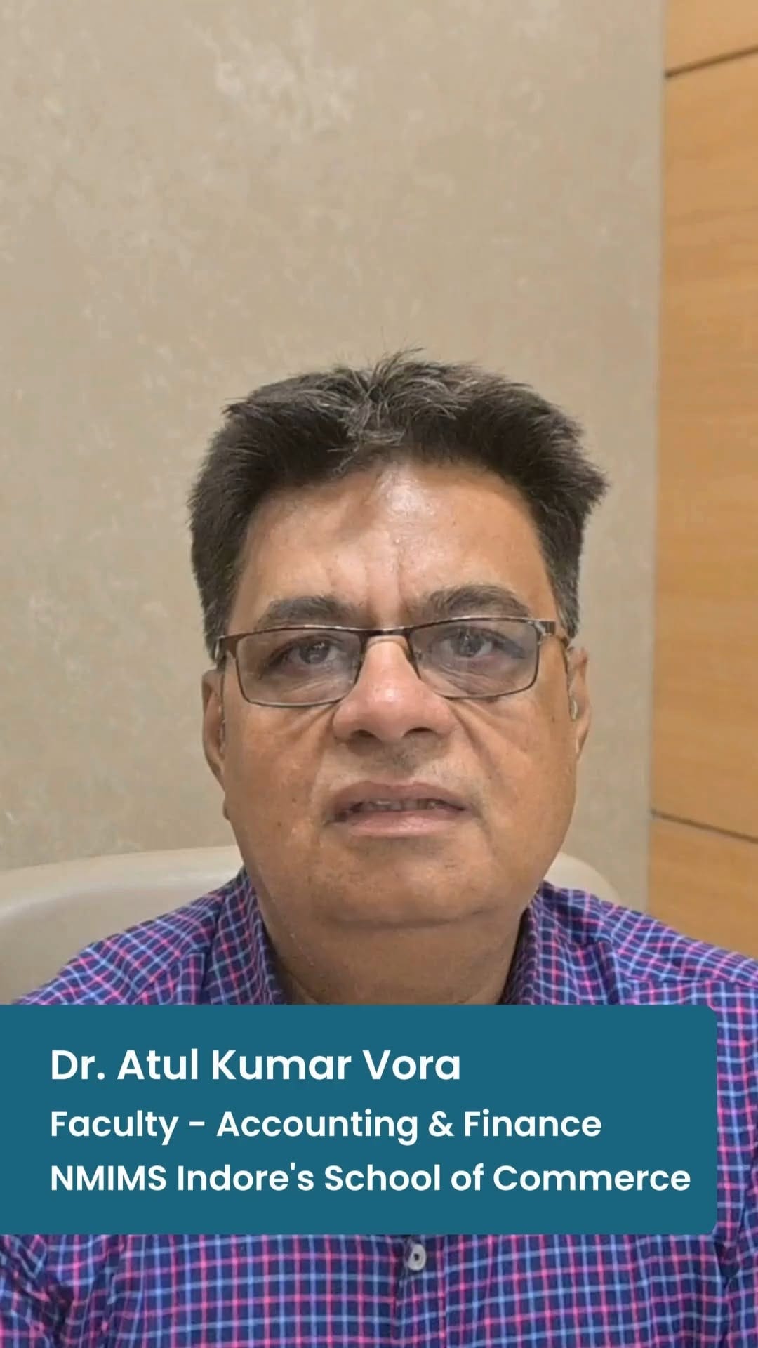 Post 9 by SVKM's NMIMS, Indore on Instagram (video)