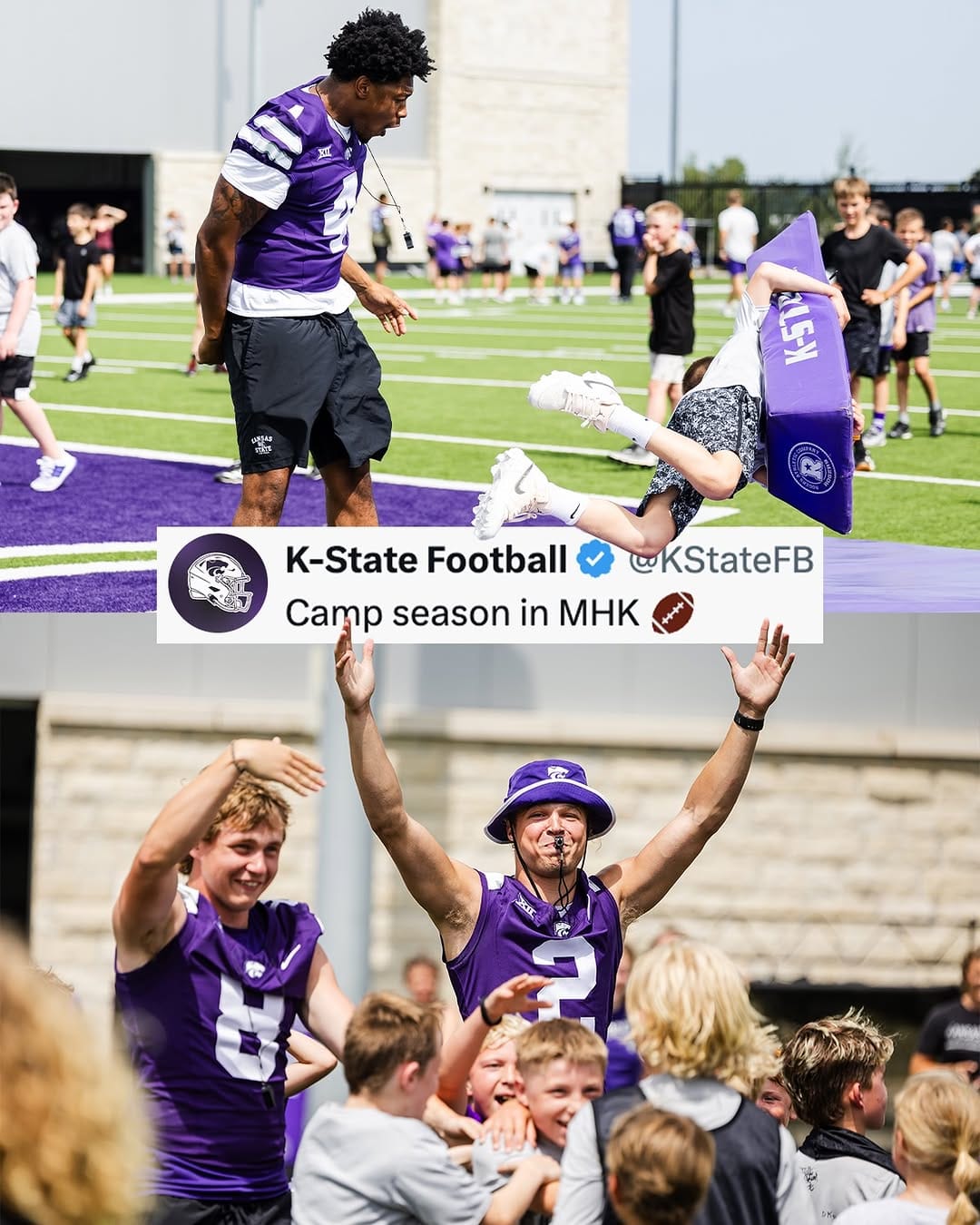 Post 3 by K-State Football on Instagram (carousel)
