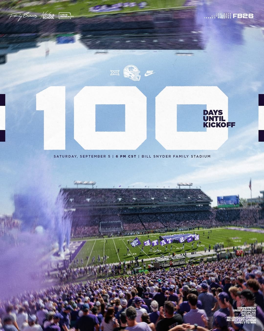 Post 8 by K-State Football on Instagram (image)