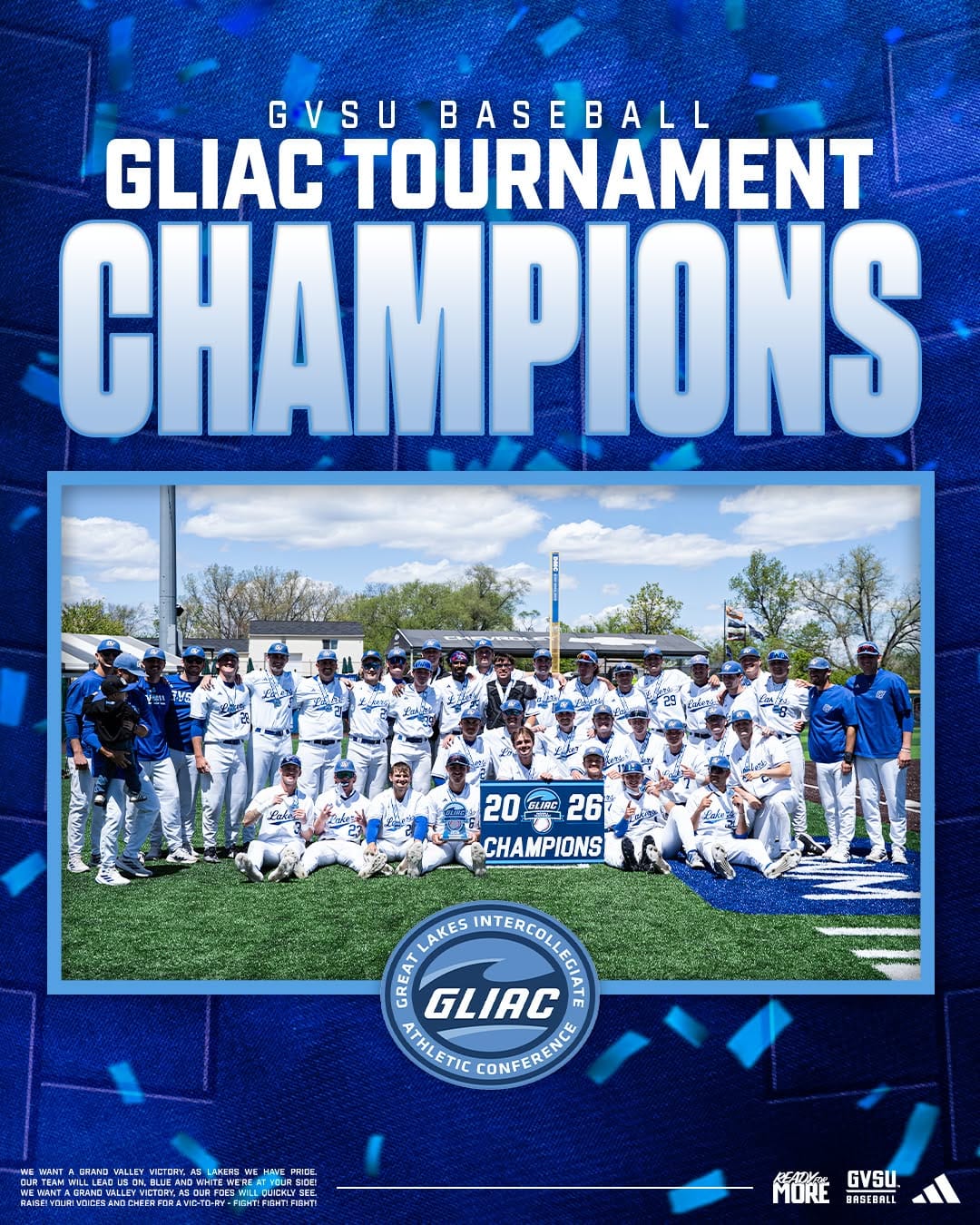 Post 9 by GVSU Baseball on Instagram (image)