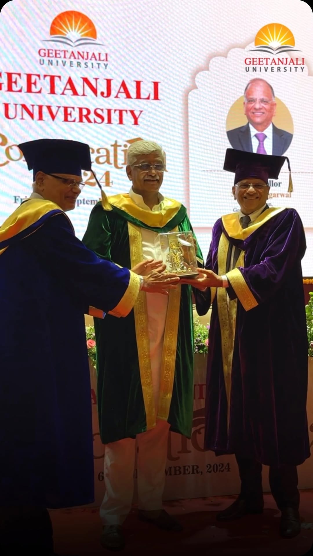 Post 10 by Geetanjali University on Instagram (video)