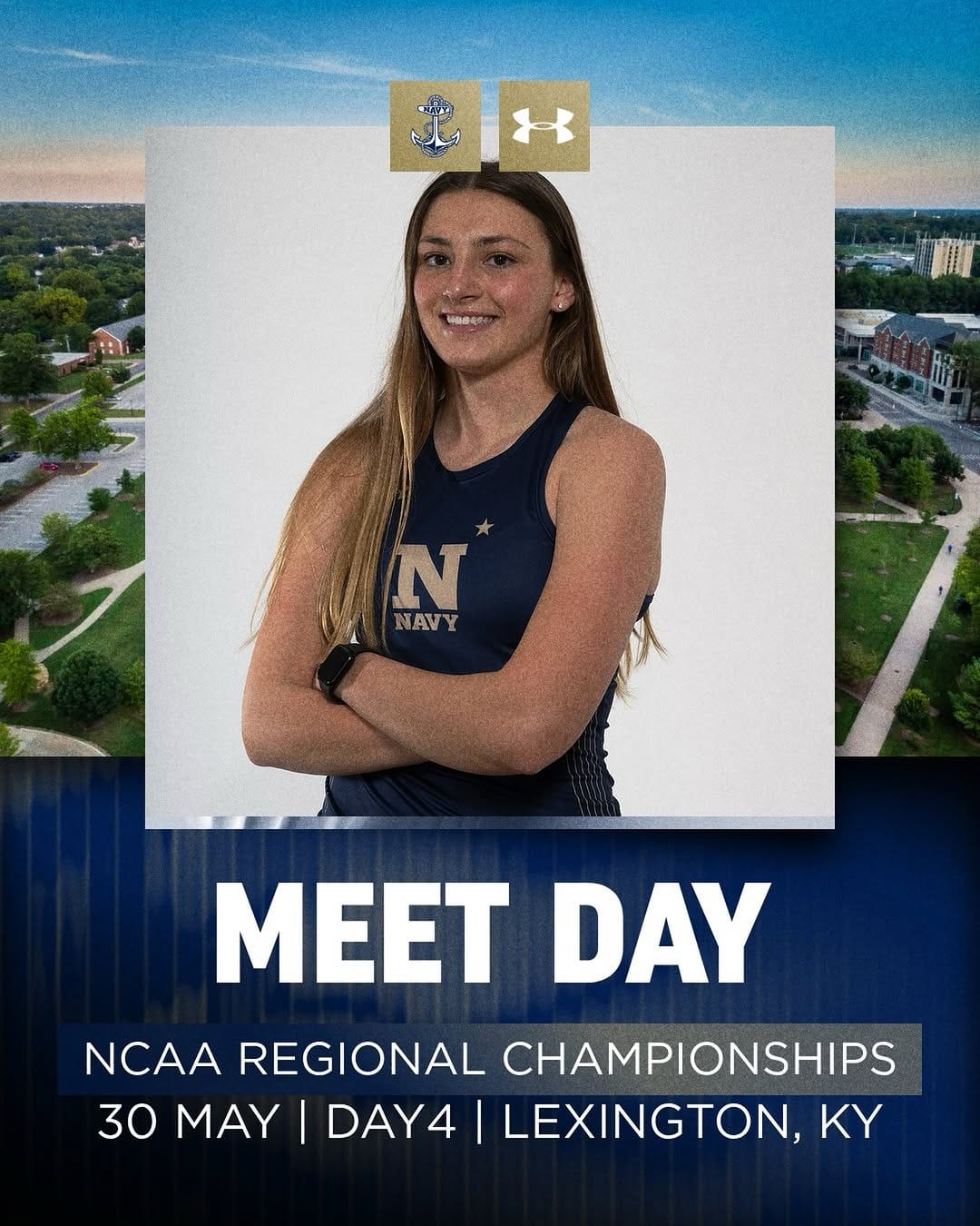 Post 6 by Navy Track & Field / Cross Country on Instagram (image)