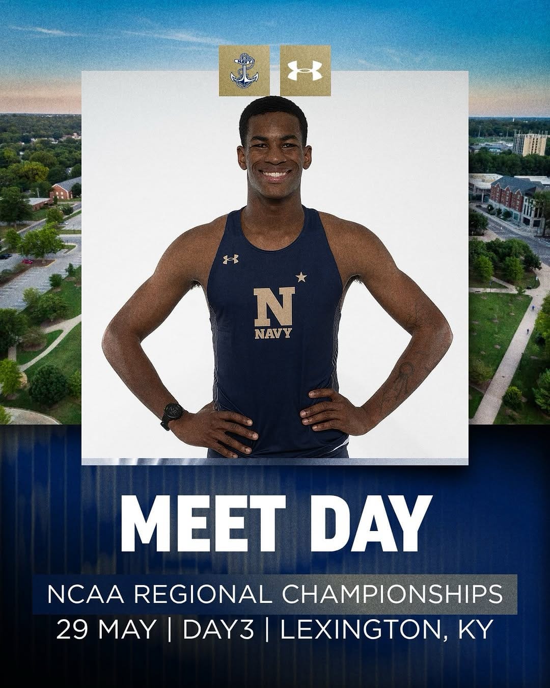 Post 7 by Navy Track & Field / Cross Country on Instagram (image)