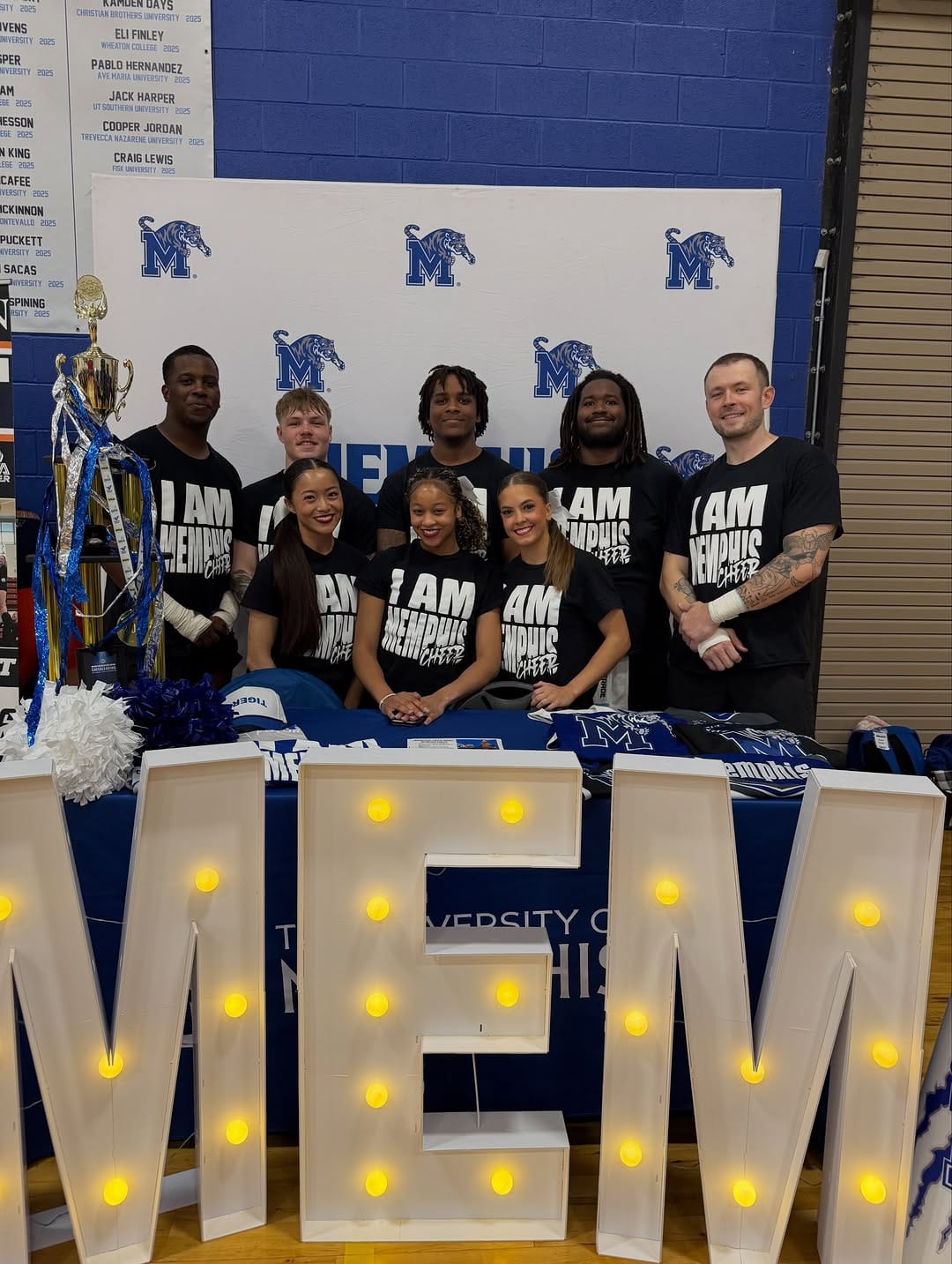 Post 2 by University of Memphis Cheer on Instagram (image)